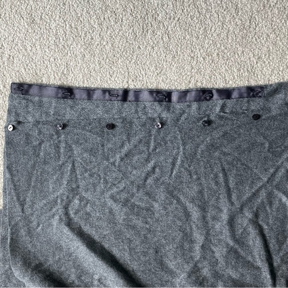 New! Red Envelope 100% cashmere Poncho dark gray nwot 47127 - Picture 15 of 16